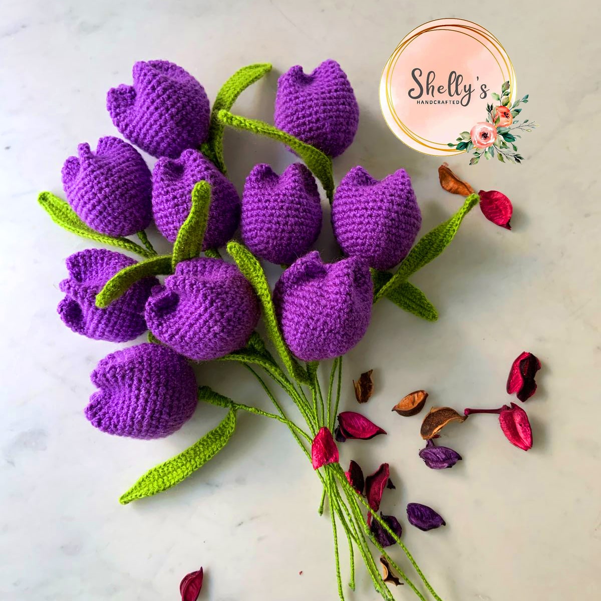 Purple Tulips 